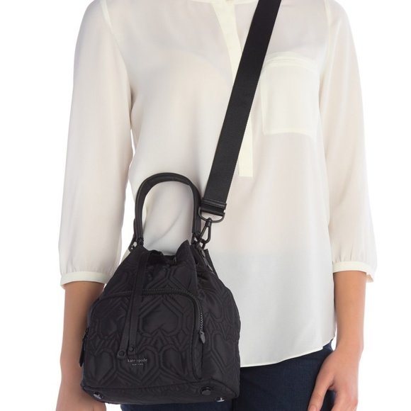 Sold ! kate spade jayne quilted convertible crossbody bag - Picture 3 of 8